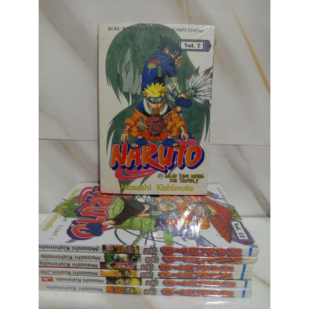 Komik Naruto Segel Original