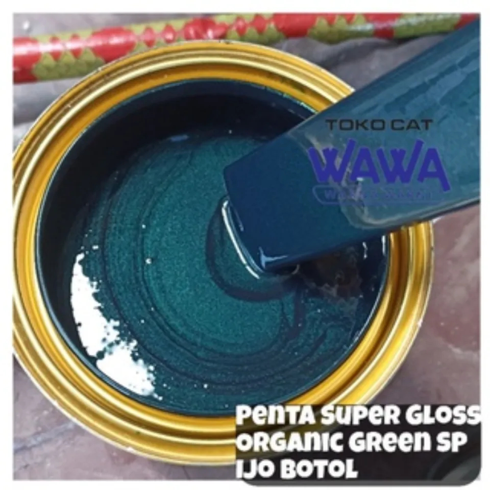 PENTA SUPER GLOSS ORGANIC GREEN SP MET 5461-96053 / CAT DUCO HIJAU BOTOL PENTA 96053