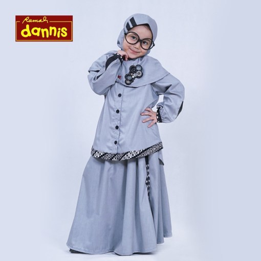 DANNIS GAMIS ANAK D'MONOCHROME WARNA BLUE