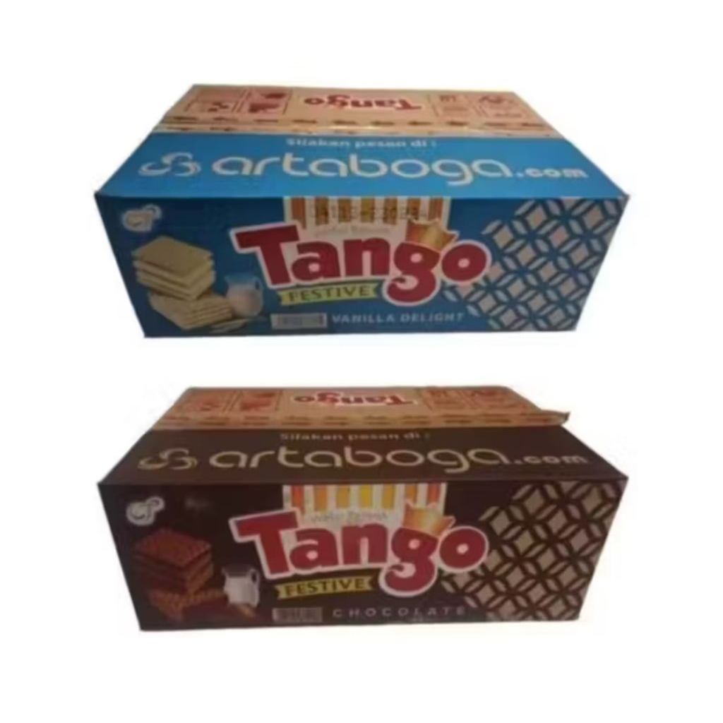 (kartonan) Tango Biskuit Kaleng 240 g