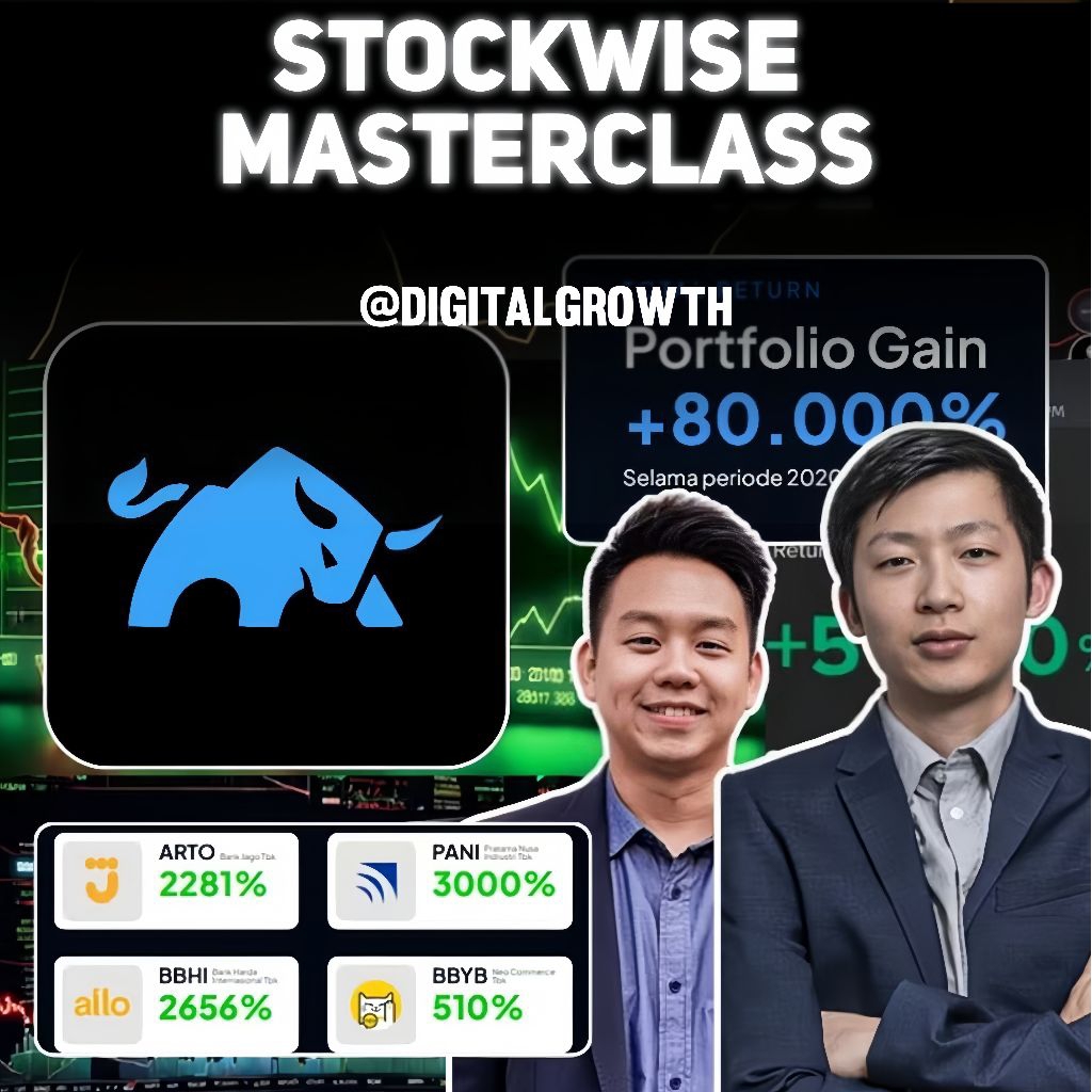 Kelas Stockwise Masterclass Saham By andry hakim full batch akses lifetime