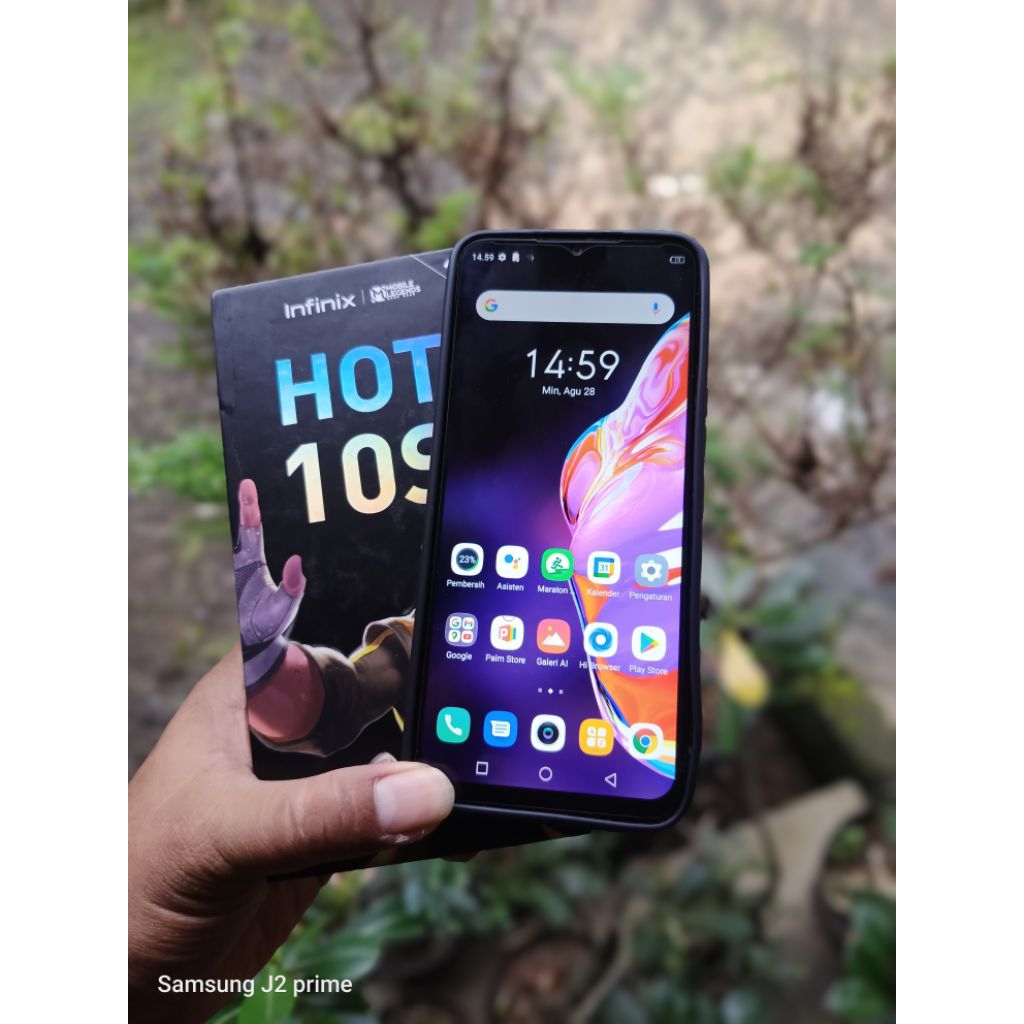 infinix hot 10s ram 6/128 second normal