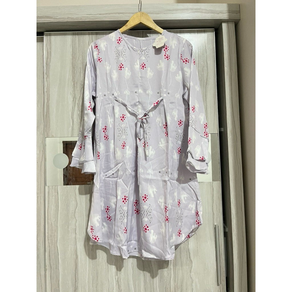 Silk Motif Blouse