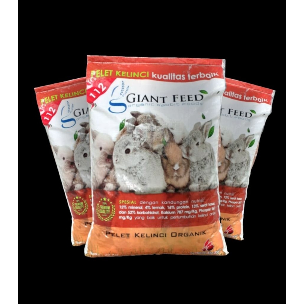 Giant Feed Pelet Kelinci Repack 1 kg