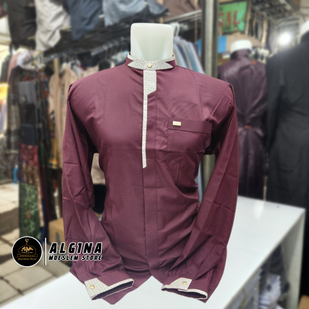KOKO AL NOOR WARNA | BAJU MUSLIM AL NOOR PANJANG MANSET & CUFF