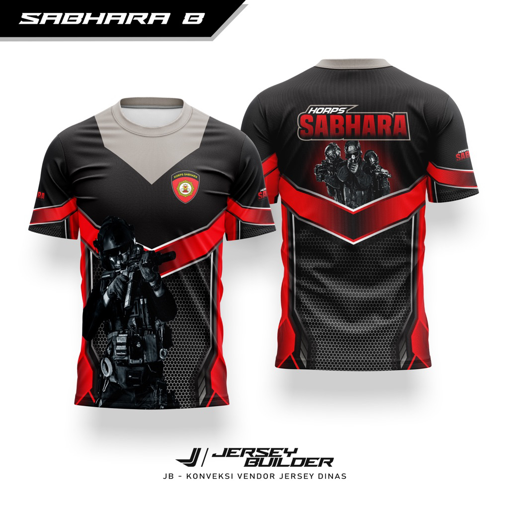 Jersey SABHARA Full printing / Kaos polisi SABHARA/ Jersey SABHARA terbaru / Jersey Polisi / Jersey 