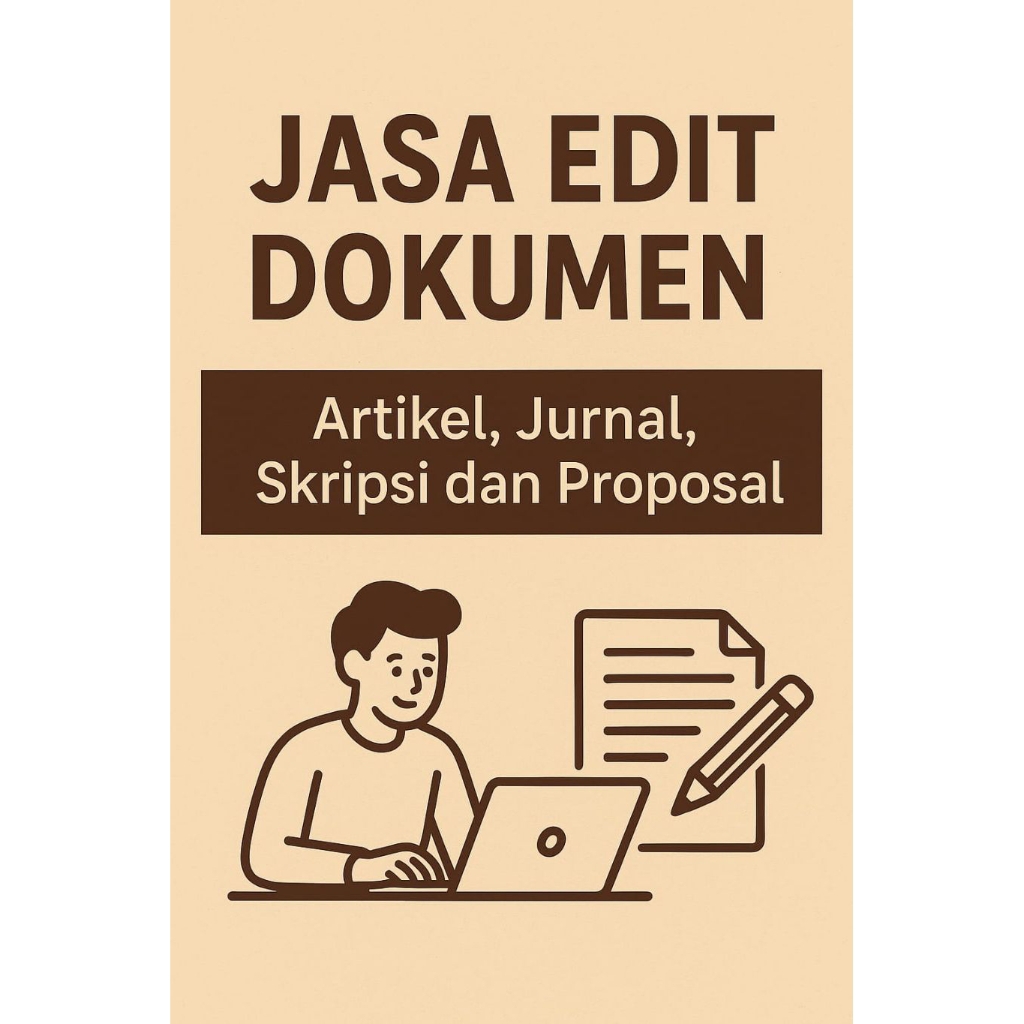 Jasa Pembuatan/edit Dokumen (Artikel, Skripsi, Proposal dll)