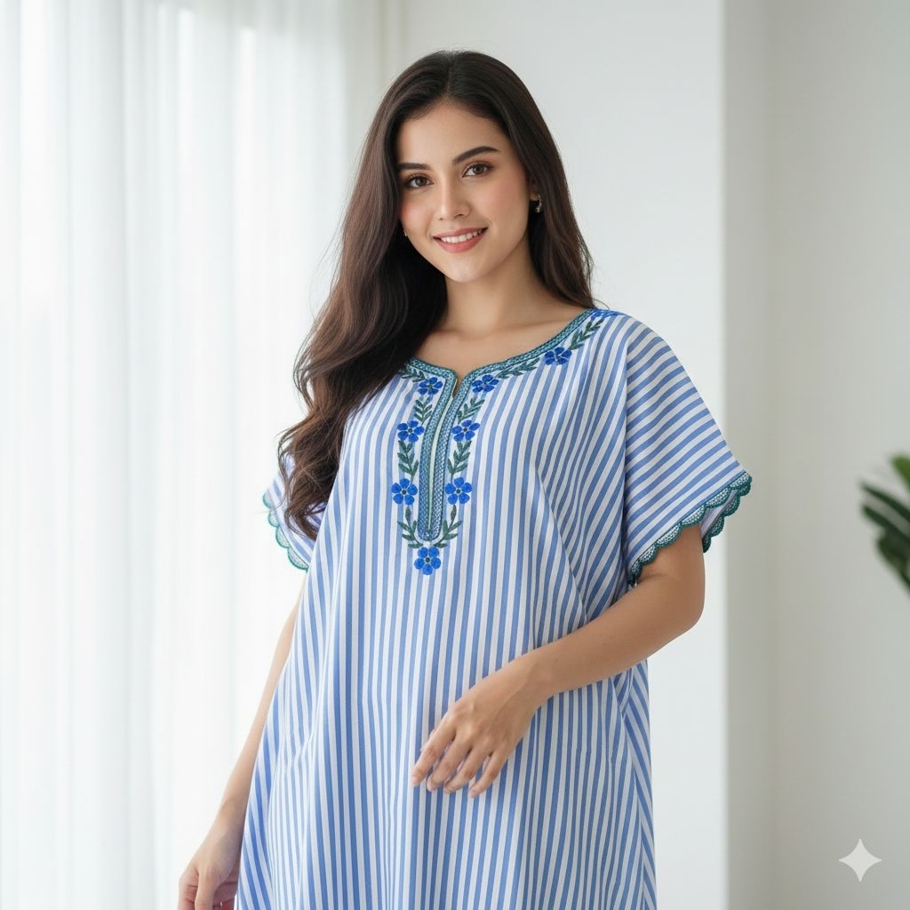 DASTER SALSA MOTIF SALUR PB 90CM LD 135 BAHAN RAYON VISCOSE(ALL SIZE)