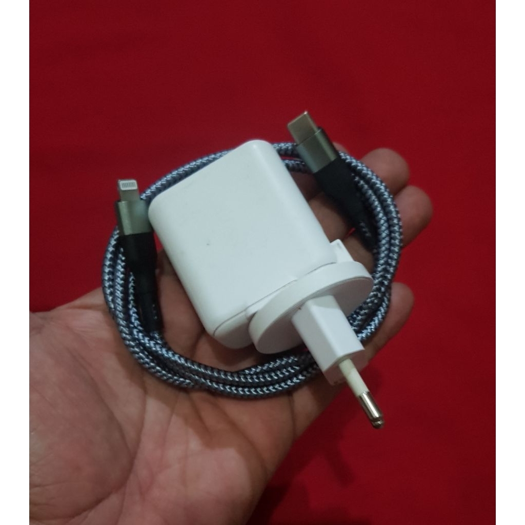 Charger ORI EX Anker pake iphone 13/14pro Fast 25watt siap pake