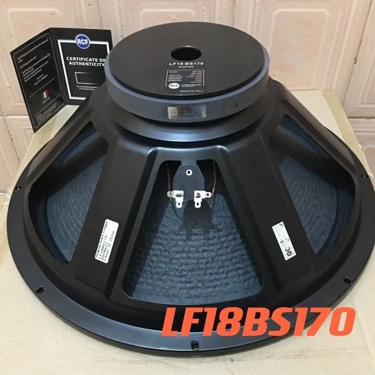 COMPONENT SPEAKER RCF LF18 BS170 18INCH KOMPONEN RCF LF18BS170 18INCH