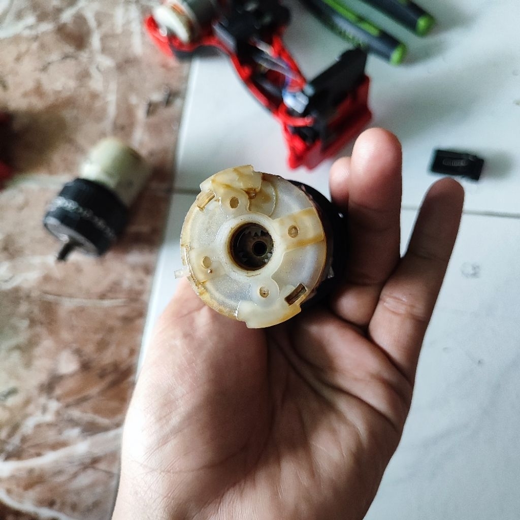 Gear Box Set 3/8'' plus kepala bor10mm/Untuk bor cas 10mm/bor baterai/bor cas