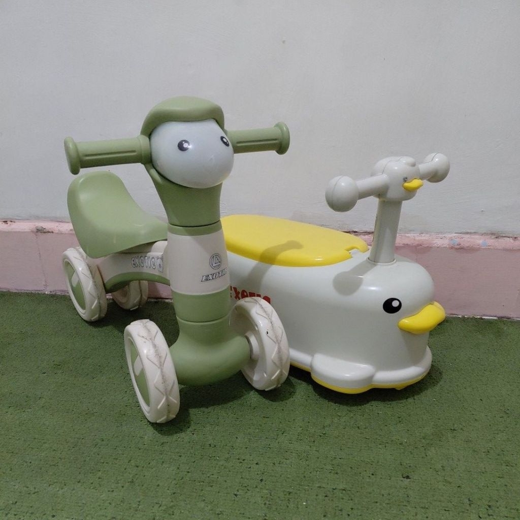preloved mainan scooter ride on exotic