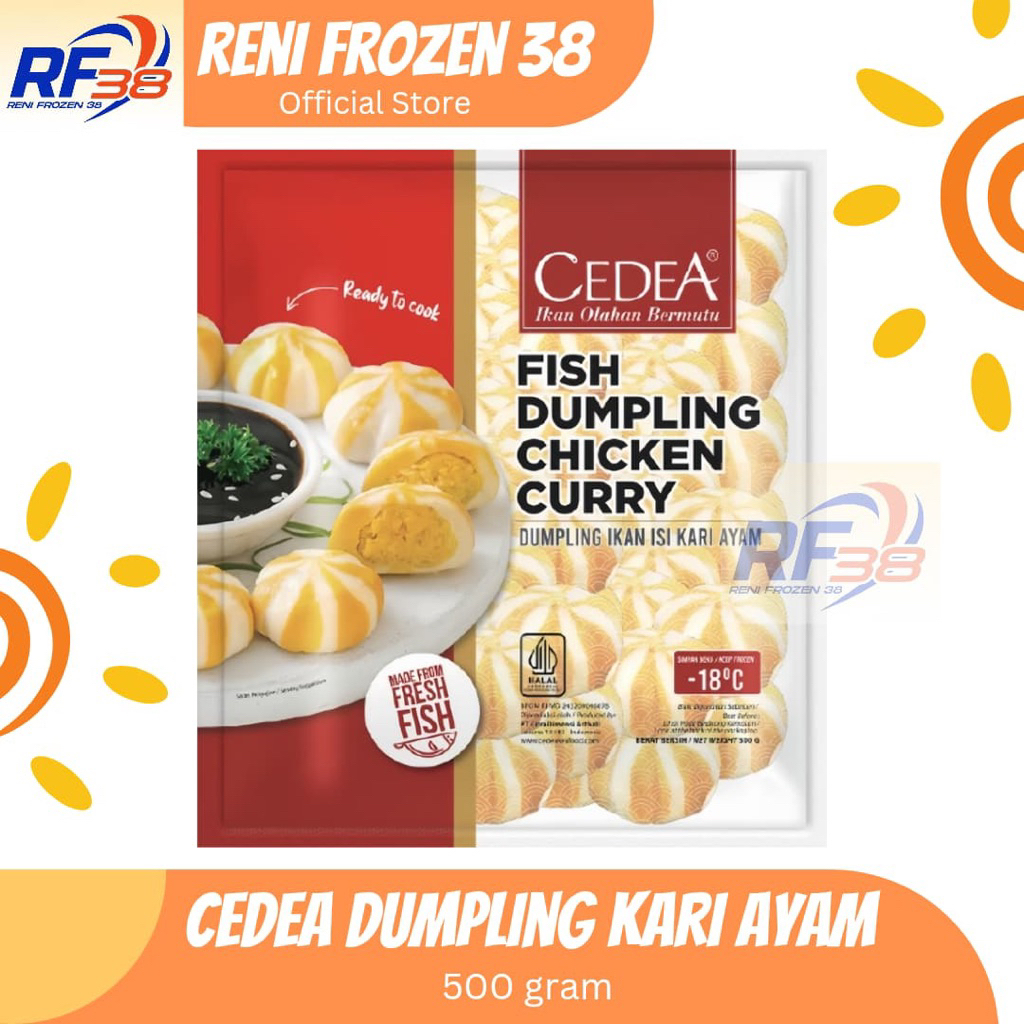 Cedea Dumpling Kari Ayam 500gr / Frozen Food / Reni Frozen 38