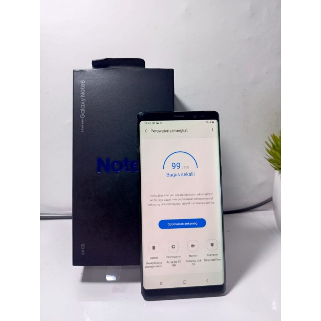 Samsung note 8 ram 6/64gb mulus nominus fullshet