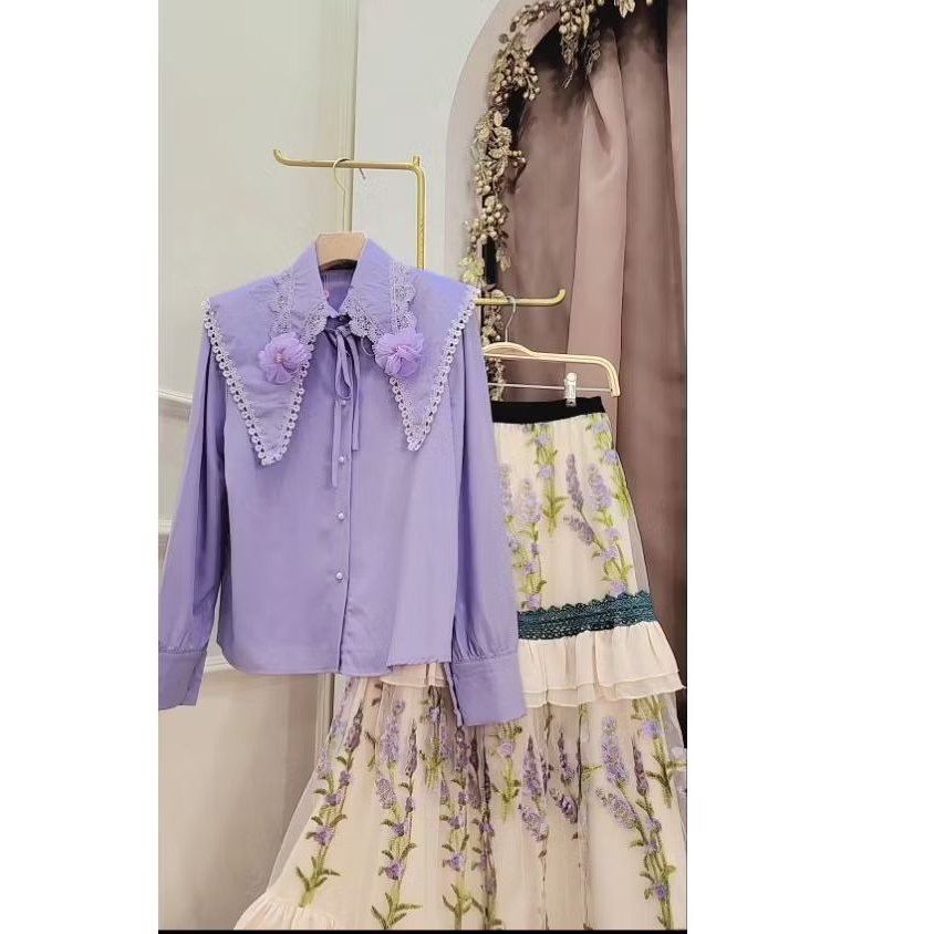 Cliona couture One Set Premium bordir skirt+tops