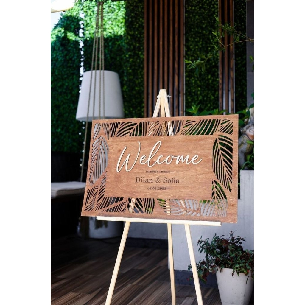 Welcome Sign Board custom