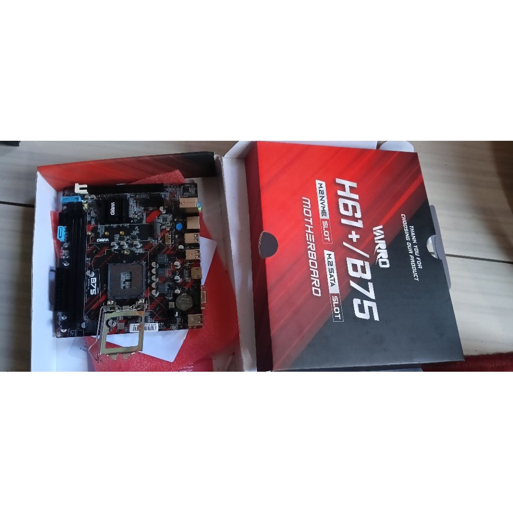 Mobo Varro H61+ Minus Baca Desk