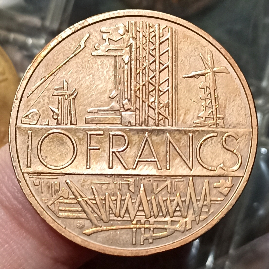 Koin Kuno France 10 Francs Tahun 1978