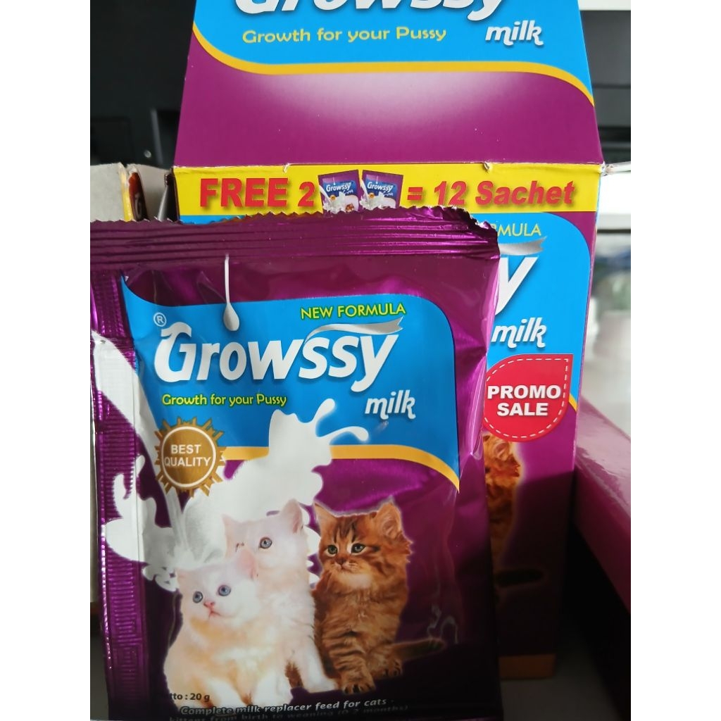 Growssy cat milk
