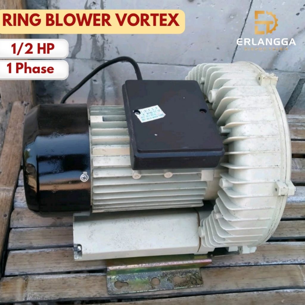 Ring Blower Vortex - 1/2 HP -  1 Phase