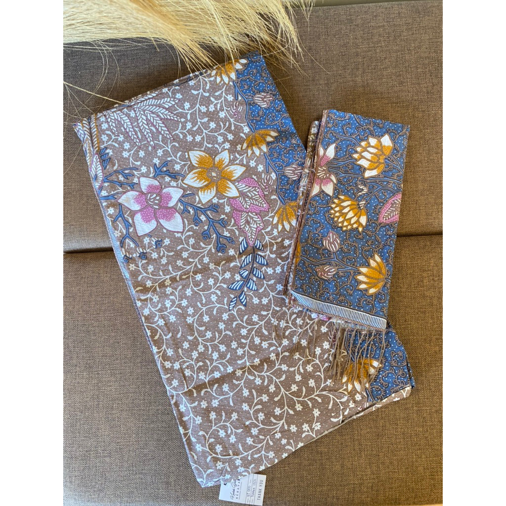 KAMEN BATIK + SELENDANG SERAT NANAS
