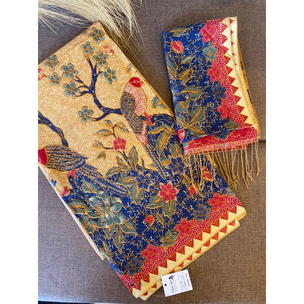 KAMEN BATIK + SELENDANG SERAT NANAS PREMIUM