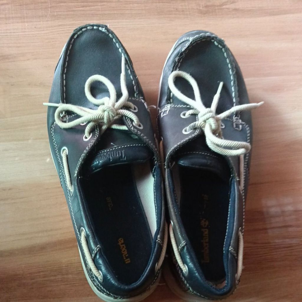 preloved sepatu boat Timberland men's