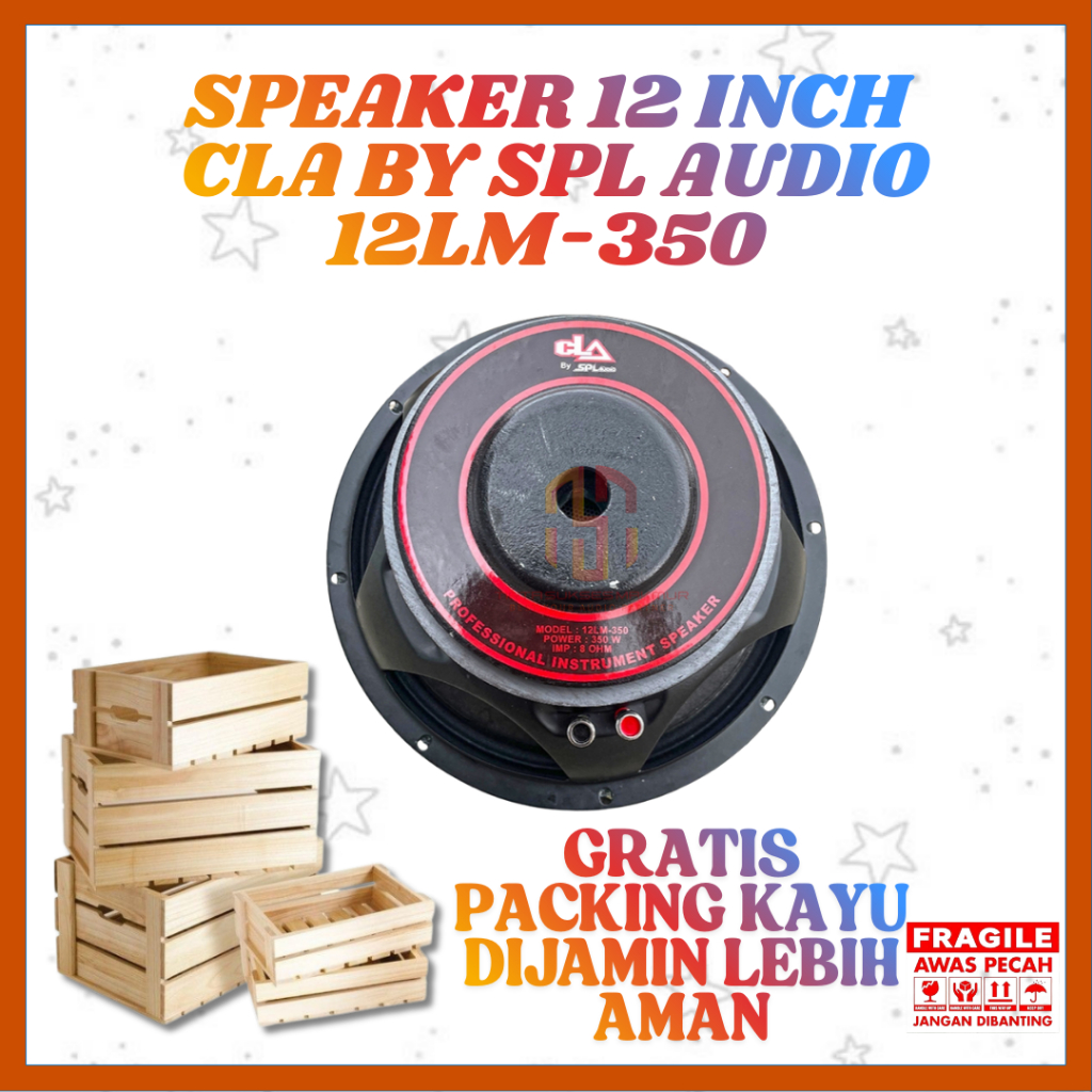 Speaker 12 Inch CLA By SPL Audio 12LM-350