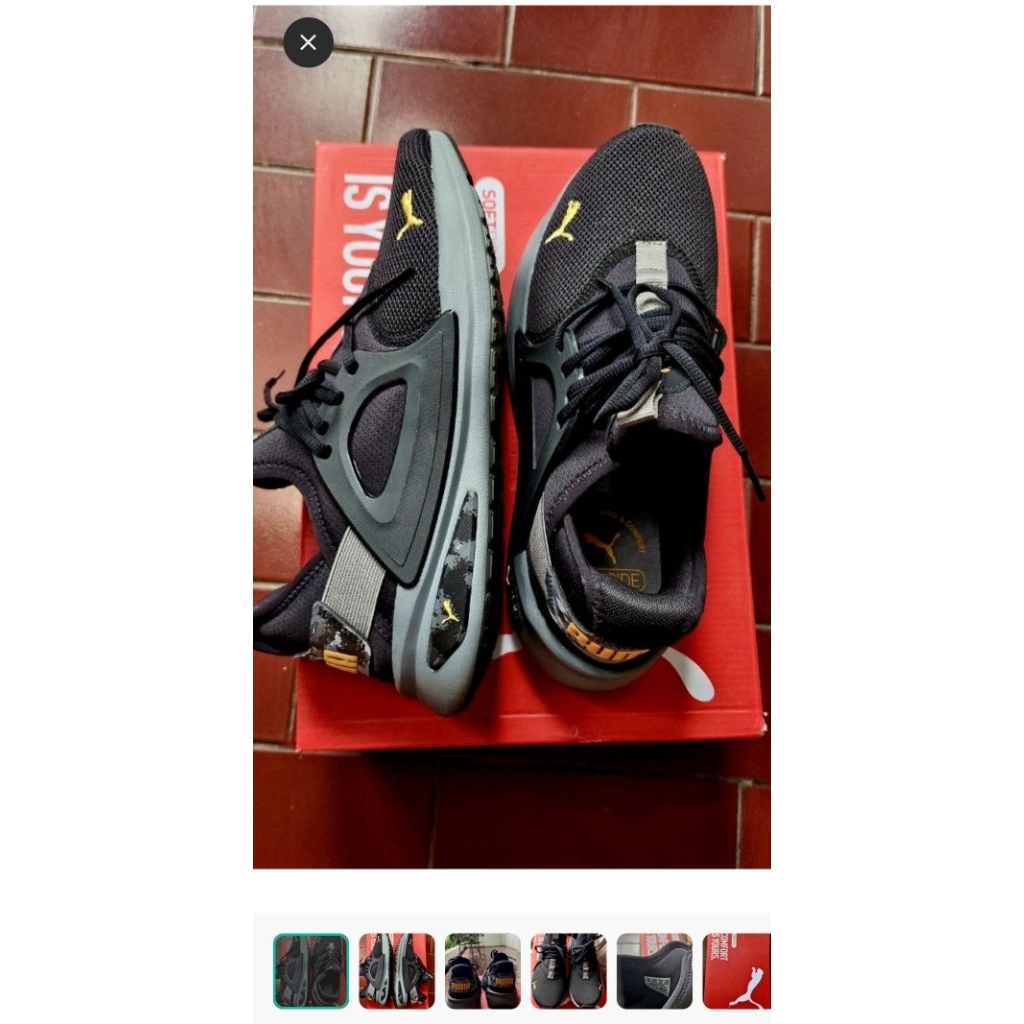 Sepatu Puma Softride Enzo Evo Camo - Mulus - Murah