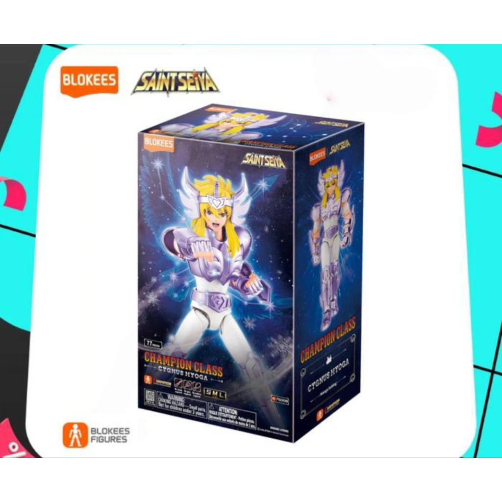 Blokees Saint Seiya Champion Class Cygnus Hyoga 75008 - Blokees Figures Saint Seiya CC 07