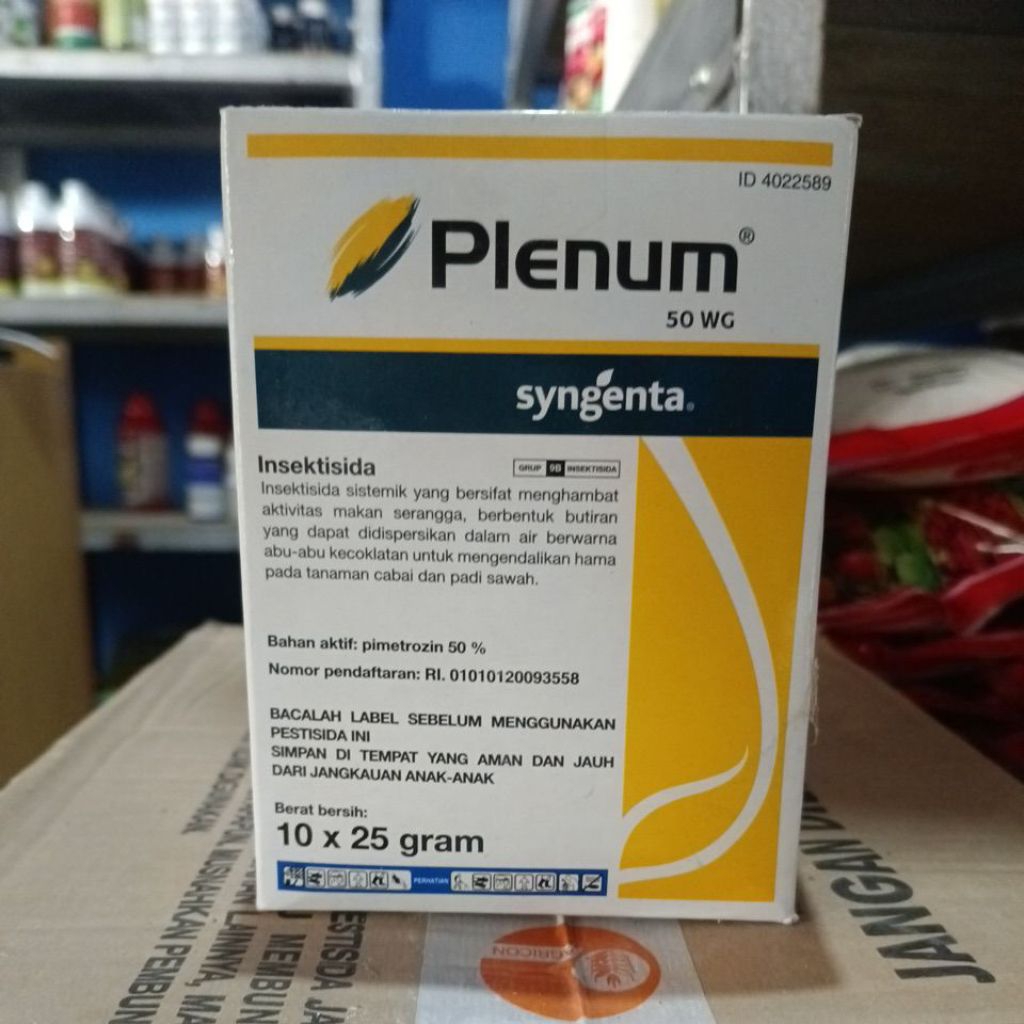 Insektisida Plenum 50 WG Pack Isi 10 Bungkus @25 Gram | Obat Wereng Padi Tuntas