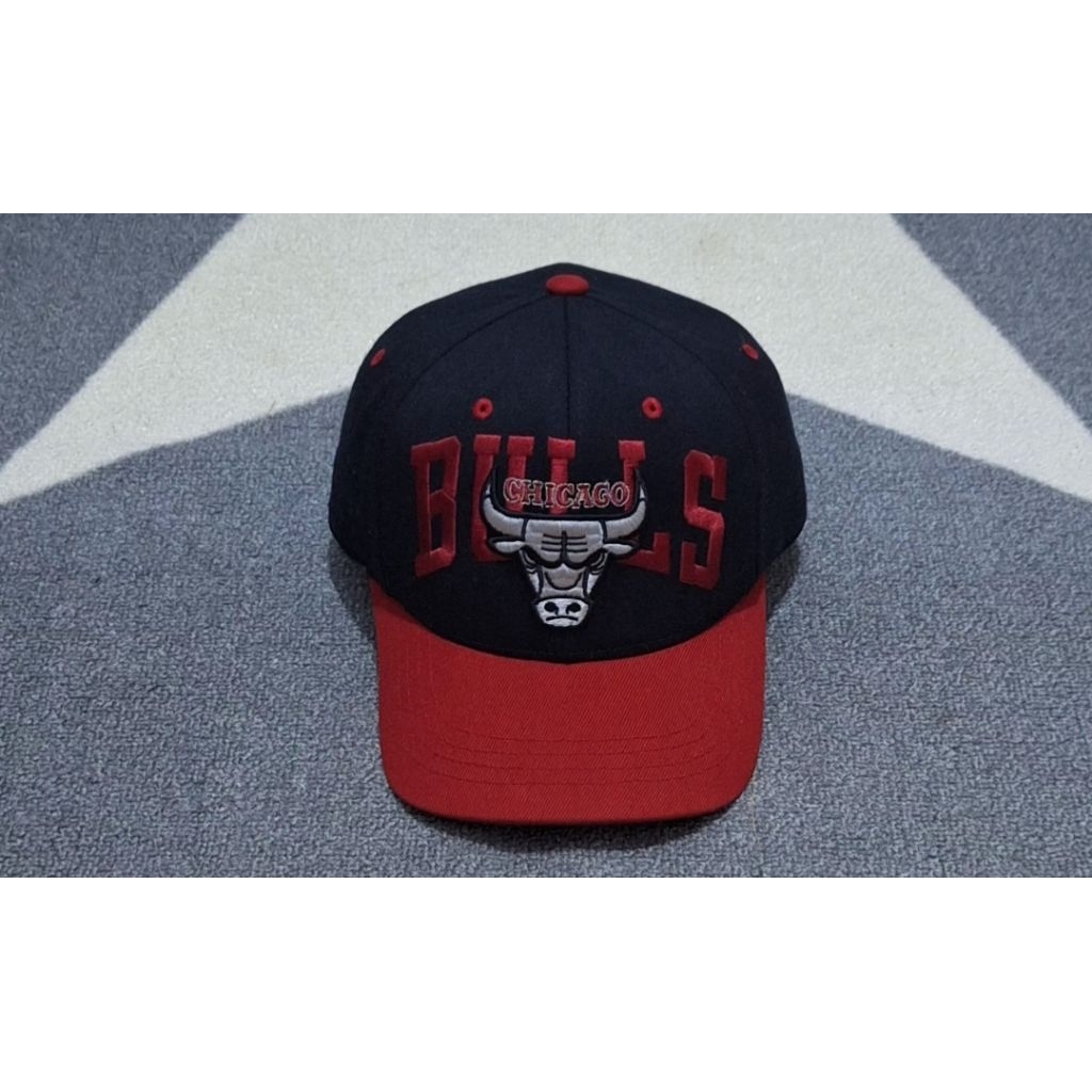 topi nba official chicago bulls  second original bekas