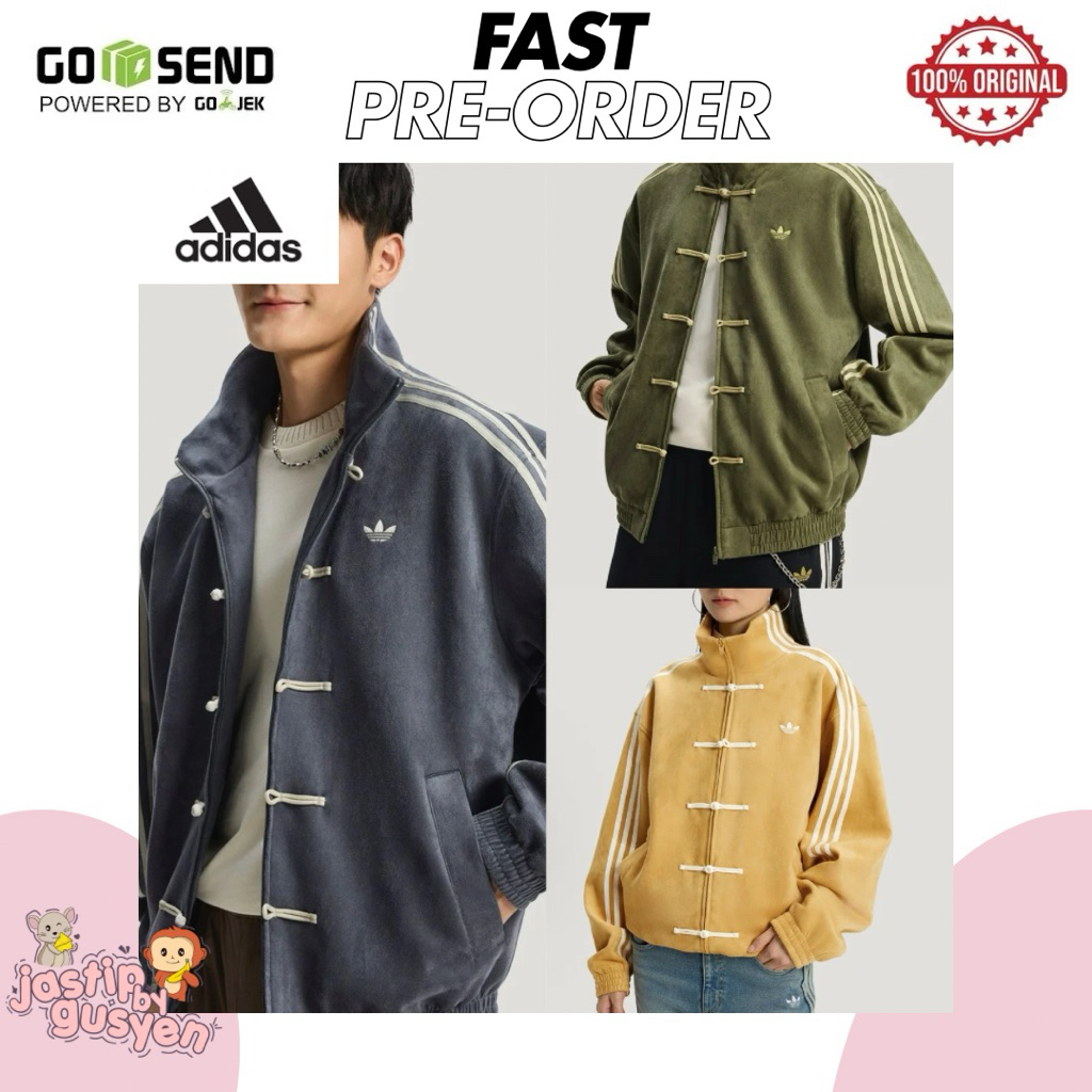 [HANDCARRY] ADIDAS CHEONGSAM CHINESE NEW YEAR JACKET - ADULT CHINA'S EXCLUSIVE