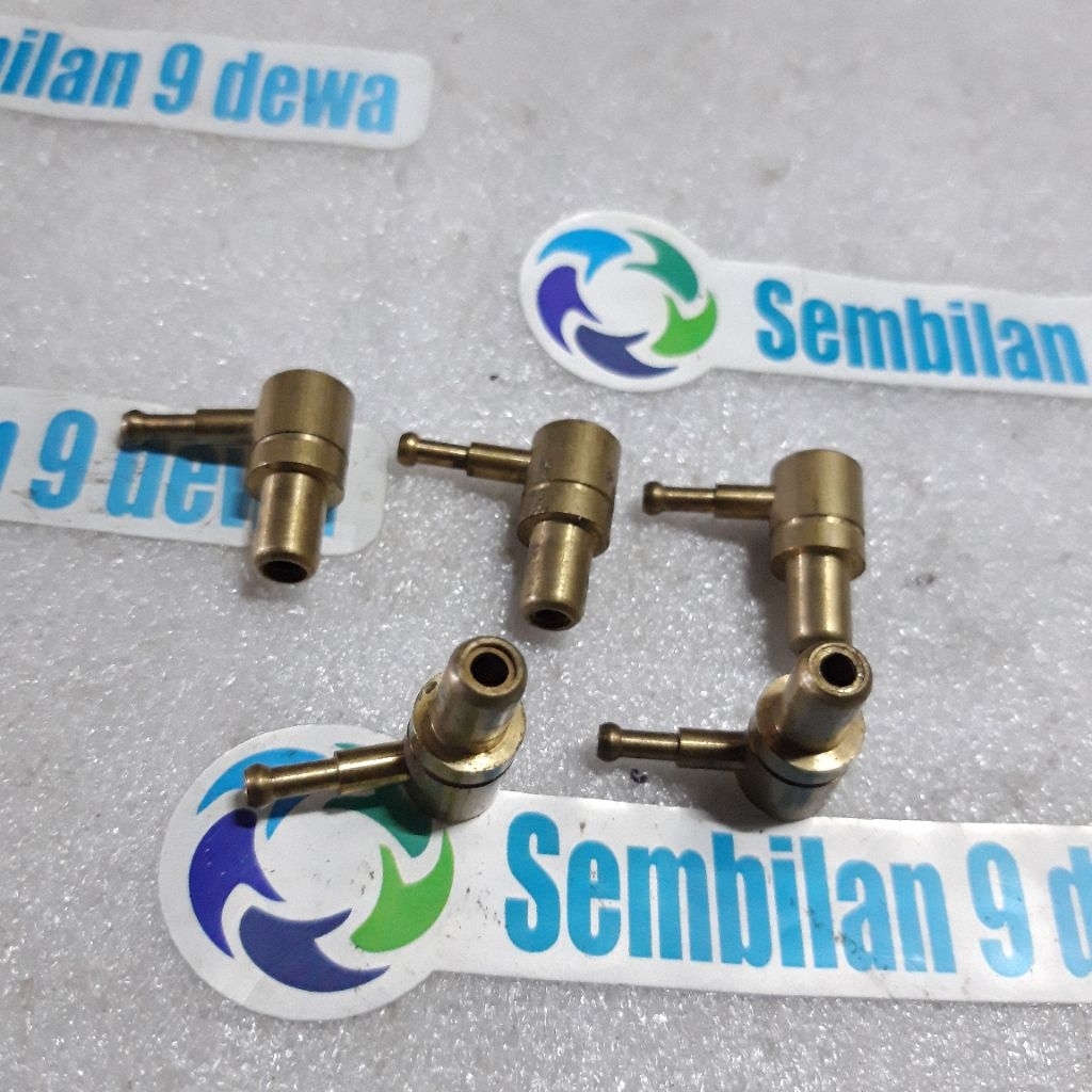 baru nepel nipel kuningan crankcase oli samping suzuki RC100 RC110 tornado nepel pakai per pelor