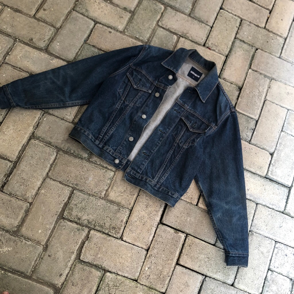 denim boxy uniqlo