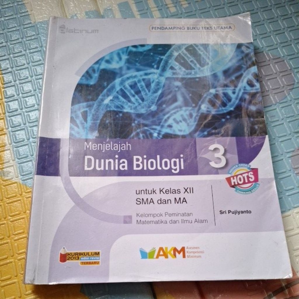 Buku Biologi Kelas 12 SMA/MA Murah Original Bekas Sangat Layak