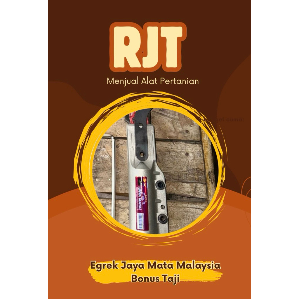 Egrek Jaya Mata Malaysia Bonus Taji Perkakas Berkebun