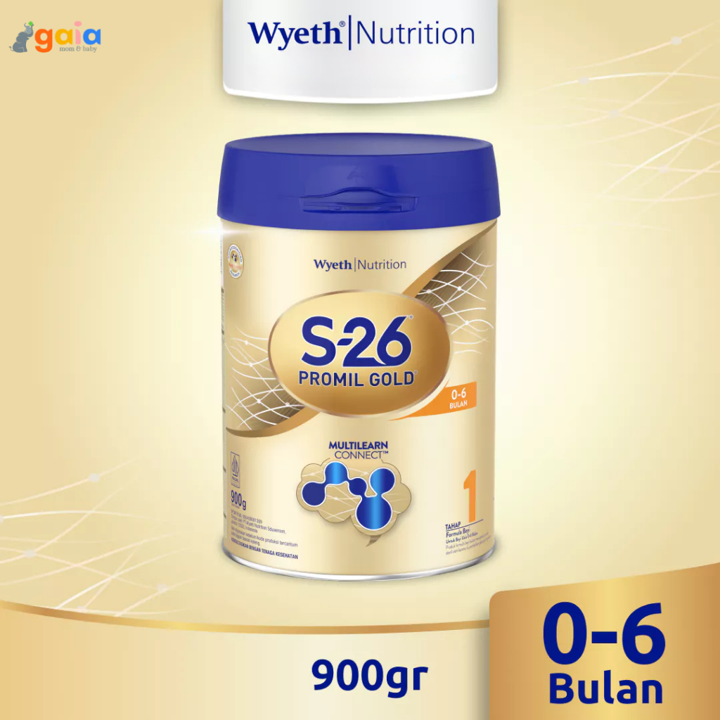 S-26 Gold Promil Stage 1 |  Susu Formula Usia 0-6 Bulan