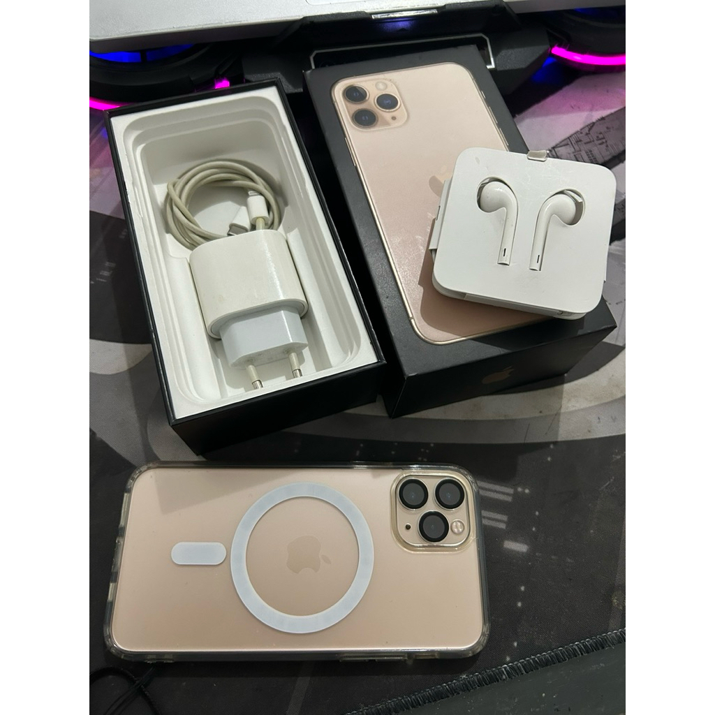 Iphone 11 pro 256 ibox PA/A Gold 99% mulus & part ori 100%