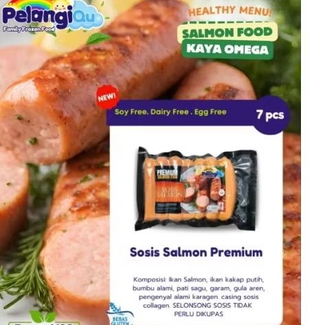 Sosis Salmon Pelangi