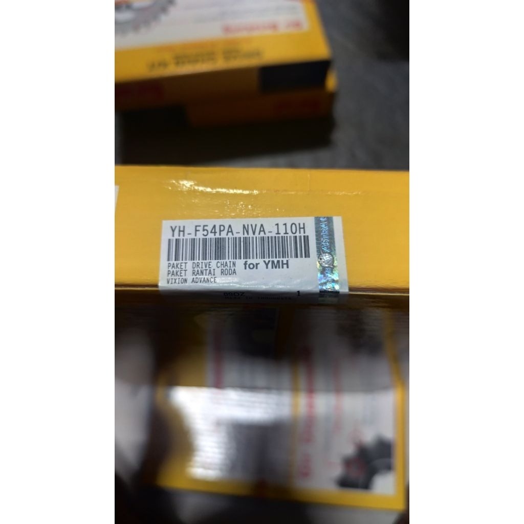 Gear set Aspira original astra Otoparts Vixion 2014-2017