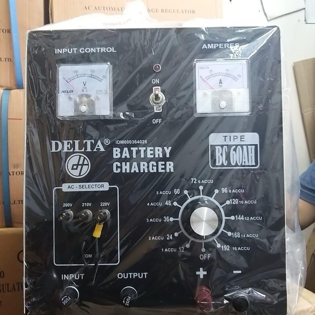 Battery charger cas aki 12V 24V 36V 48V 72V 92V DELTA 60A BC 60AH