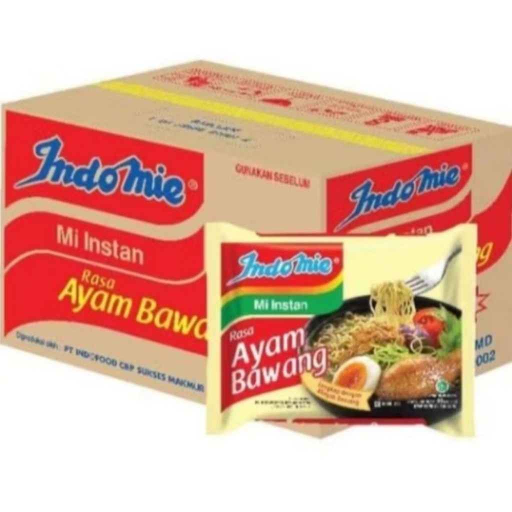 Indomie rebus Ayam bawang 1 dus