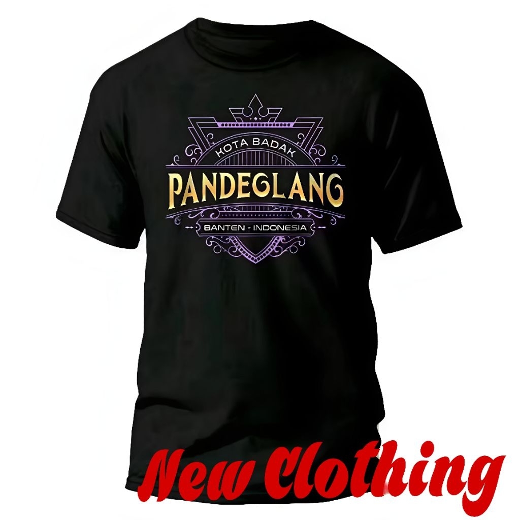 BAJU KAOS T-SHIRT UNSEX DTF KOTA BADAK PANDEGLANG BANTEN-INDONESIA COTTON