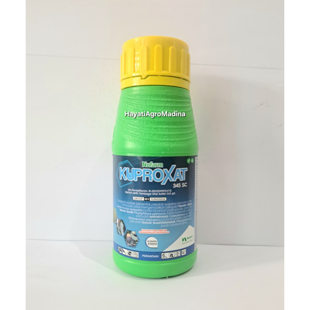 FUNGISIDA + BAKTERISIDA KUPROXAT 345 SC - 200 ML