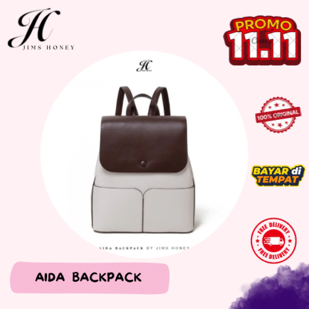 JIMS HONEY AIDA BACKPACK RANSEL TERBARU WANITA JIMS HONEY