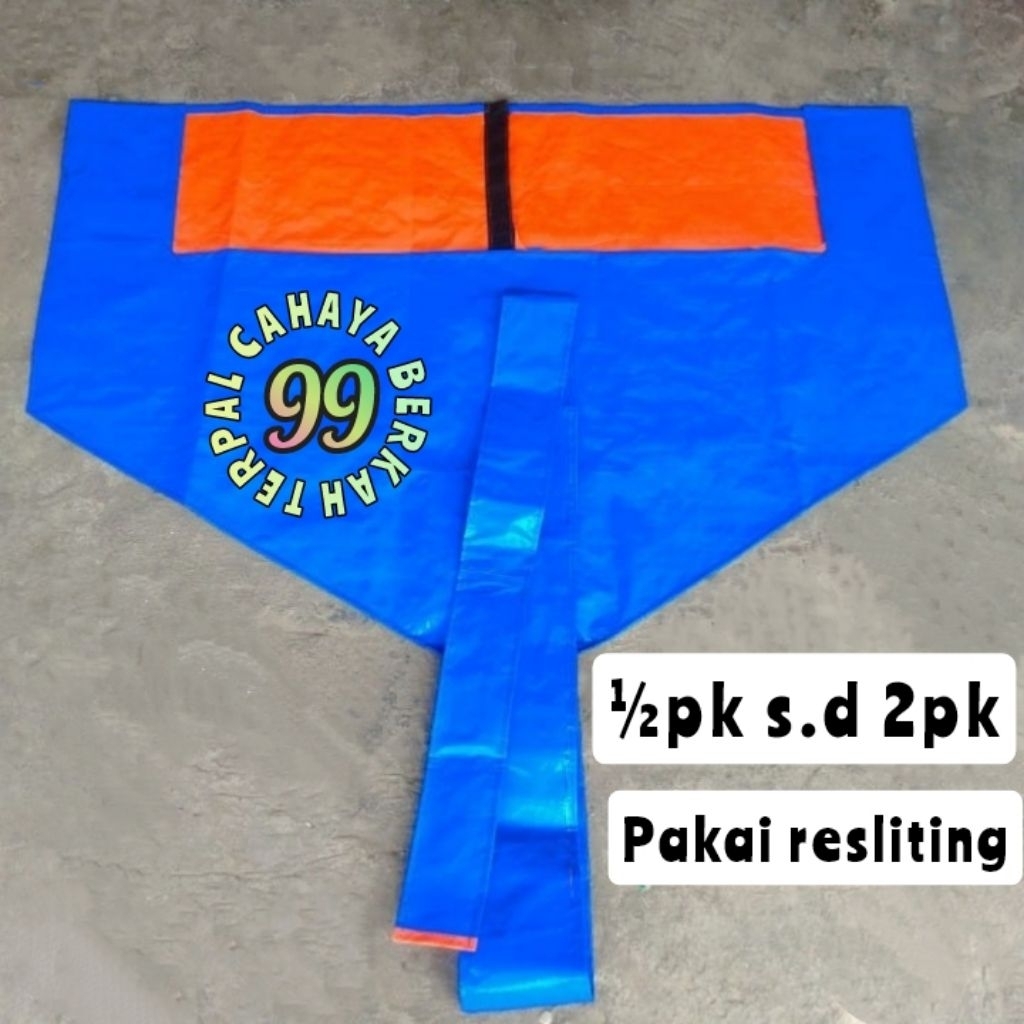 terpal plastik cuci ac cover cuci ac 1/2pk s.d 2pk,A12 super tebal PAKAI RESLTING