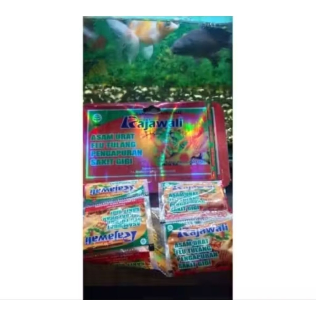 Cap Rajawali kapsul asam urat Original