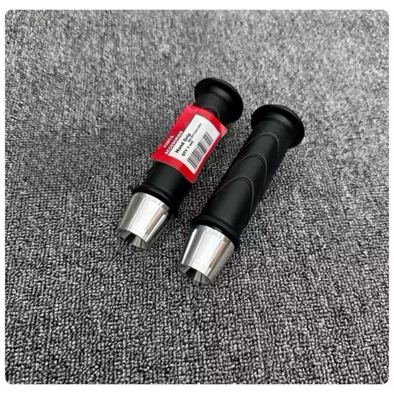 Paket Murah handgrip honda set bandul jalu stang chrome model pcx universal Grip Honda semua motor B