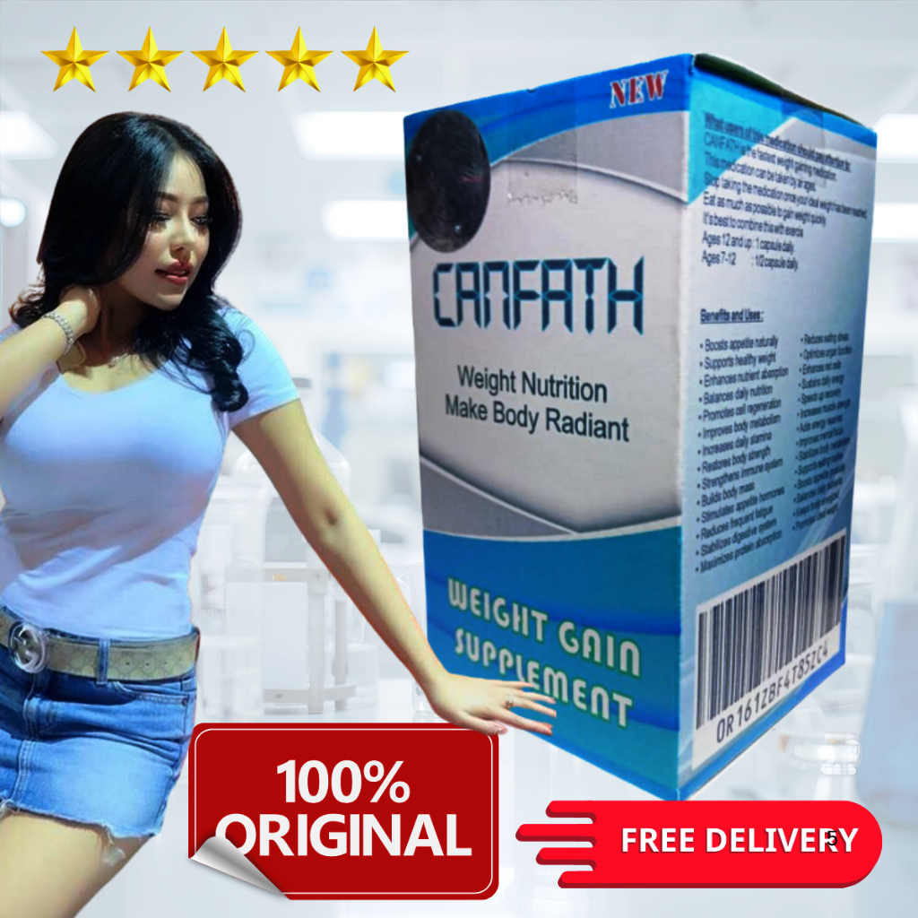 OBAT HERBAL CANFATH ORIGINAL SUPLEMEN PENGGEMUK BADAN PERMANEN AMPUH ASLI IMPORT BPOM